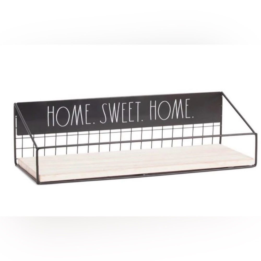 Rae Dunn “Home Sweet Home' Wall Shelf